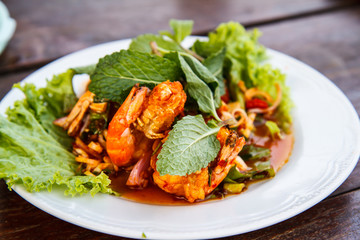 Thailand shrimp salad