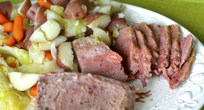 Corned beef Patrick's Day