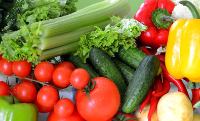 vegetables, close-up