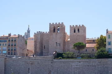 The Abbey St. Victor, in Marseille, Provence, France