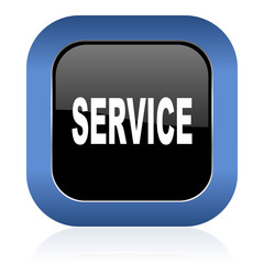service square glossy icon