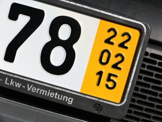 deutsches Kurzzeitkennzeichen