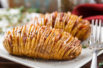 Hasselback potatoes