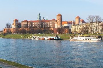Fototapeta premium Wawel Castle - Cracow Poland