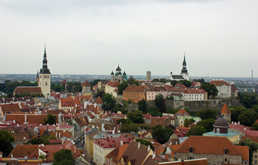 Fototapeta premium ВЕСЬ СТАРЫЙ тАЛЛИН