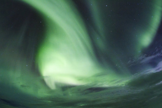 Islanda: l'aurora boreale, la luce