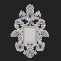 Резное зеркало