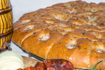 Loaf of garlic bread