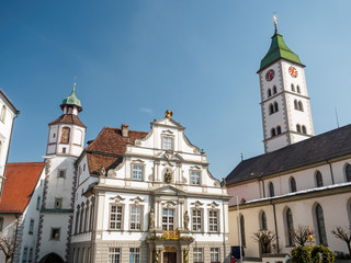 Obraz premium Wangen im Allgäu