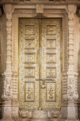 prunkvolle indische tür