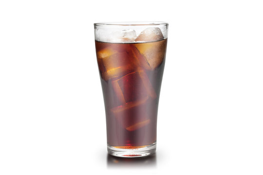 Full glass of cola