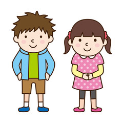 子ども　兄妹