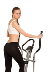 Fototapeta premium woman exercising
