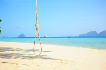 Pure Beach at Summer Season