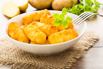 Kartoffelkroketten - potato croquettes