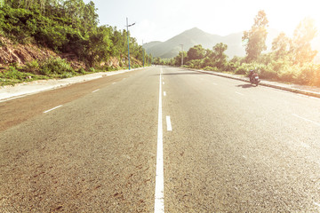 Highway to the mountains