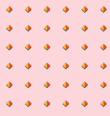 seamless  triangle half tone color  vector illustration