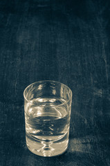 glass of water