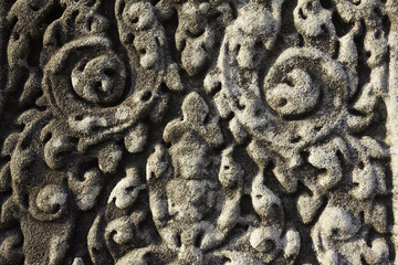 Beautiful Stone Carving, Angkor Wat, Cambodia