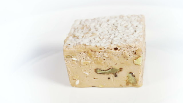 Fudge with hazelnuts