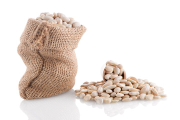 White beans bag