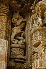 Wall Sculpture of Sun Temple