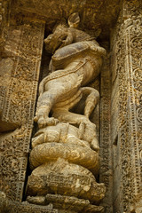 Wall Sculpture of Sun Temple