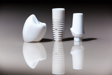 tooth, dental implant, an artificial tooth, the dentist