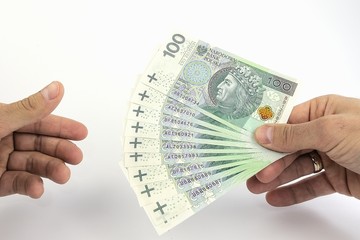 polish payment from hand to hand