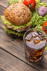 Fast food menu