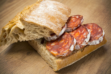 Bocata de chorizo