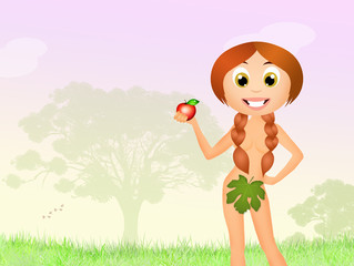 Eve in the Garden of Eden