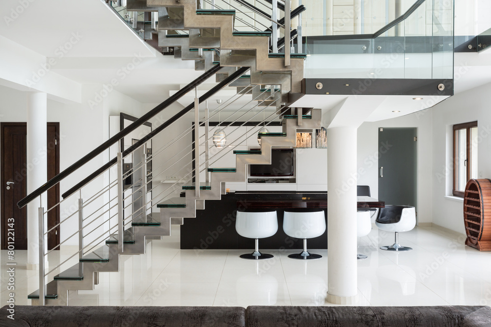 Sticker Stairs on the first floor