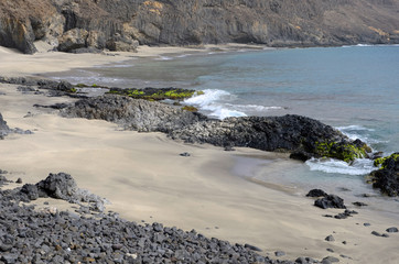 Sao Nicolau : plage de Baixo de Rochan