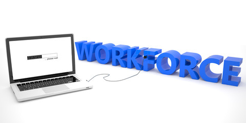 Fototapeta premium Workforce