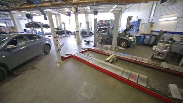 Equipment for wheel alignment camber in workshop