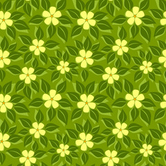 tropical floral pattern