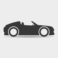 Obraz premium Vector sign. Car.