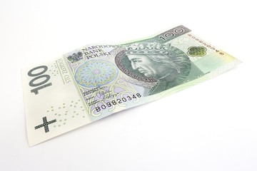 Polish banknote 100 pln