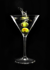 Obrazy na Szkle  Kieliszek do martini