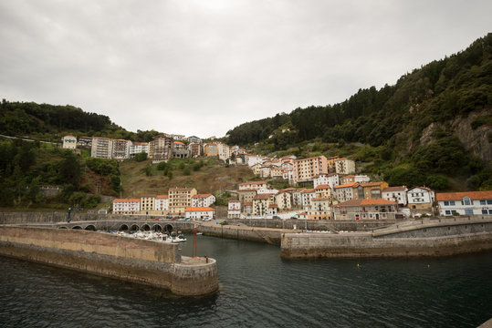 Panor&aacute;mica de Elantxobe y su desnivel