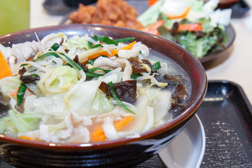 Japanese ramen noodles