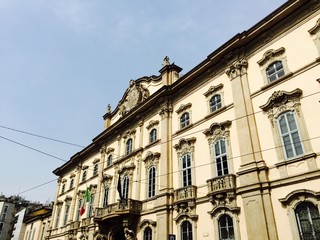Obraz premium Corso Magenta, Palazzo Litta