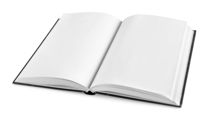 Open. Blank open book or magazine template for your design