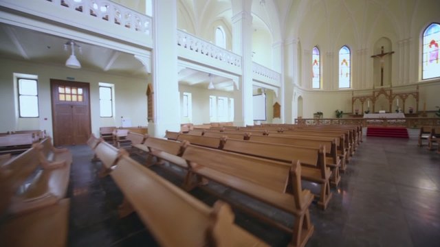 Hall in Evangelical Lutheran Cathedral of Sts. Peter and Paul