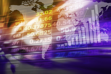 Abstract currency exchange