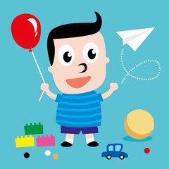 Student Vector Design Illustration