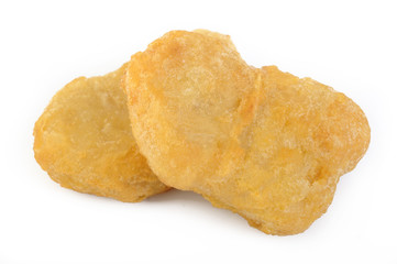 Fried chicken nuggets