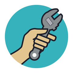 Tools design, vector illustration.