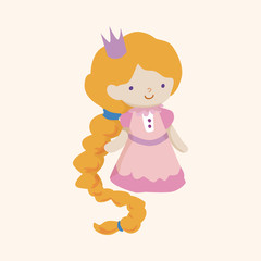 fairytale princess theme elements
